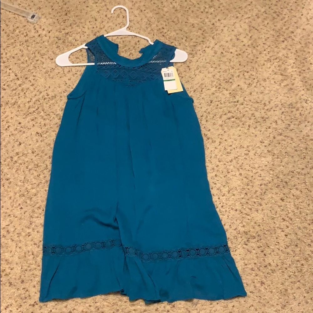 Blue dress